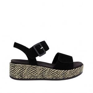 NEW REMONTE women's platform sandal in black